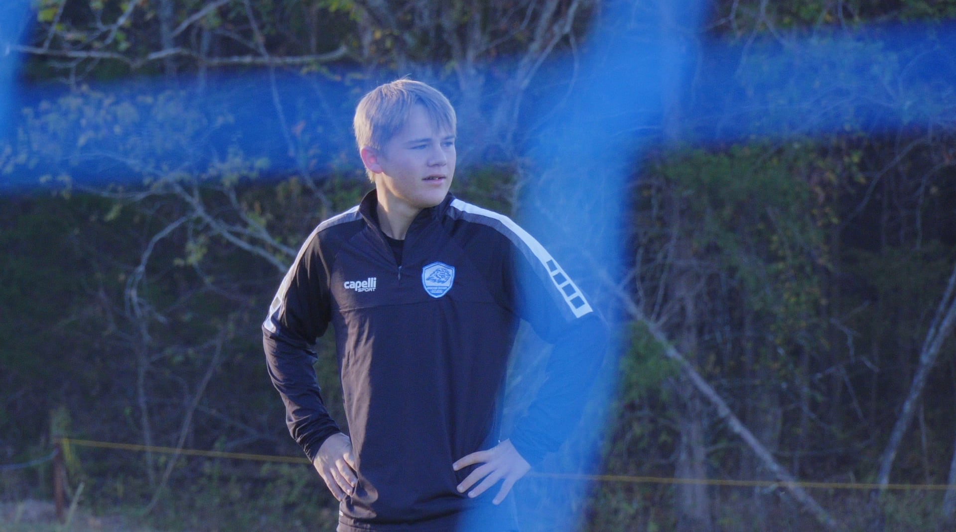 Johnny Carriger Scores Second Tournament Hat Trick in District Championship