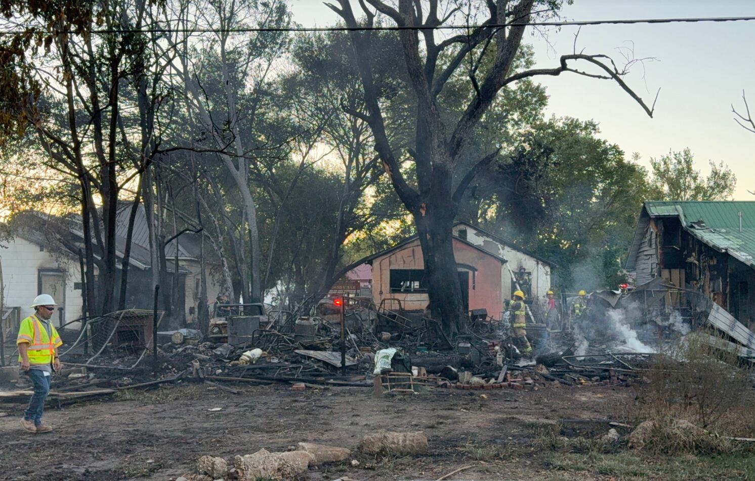 Structure Fire Damages Three Homes in Cassville, One Ruined