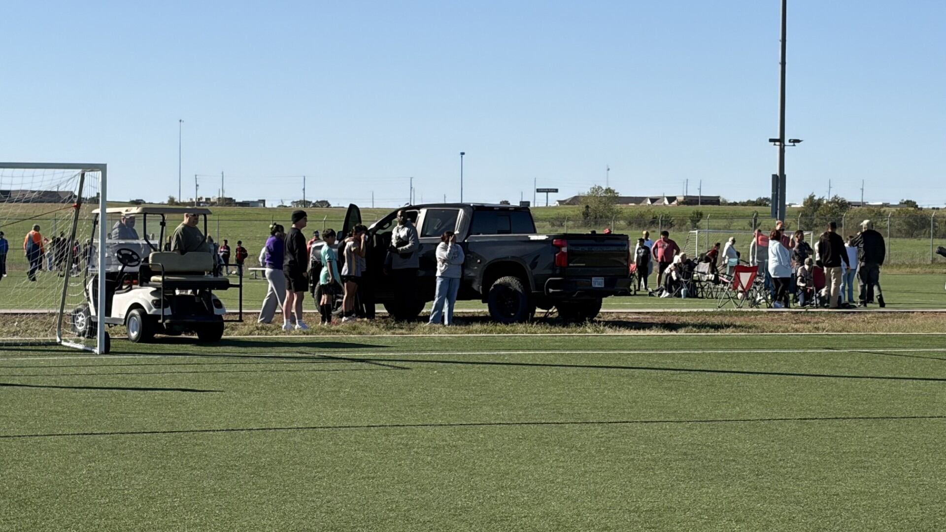Vehicle drives through Wichita sports complex, killing child and adult