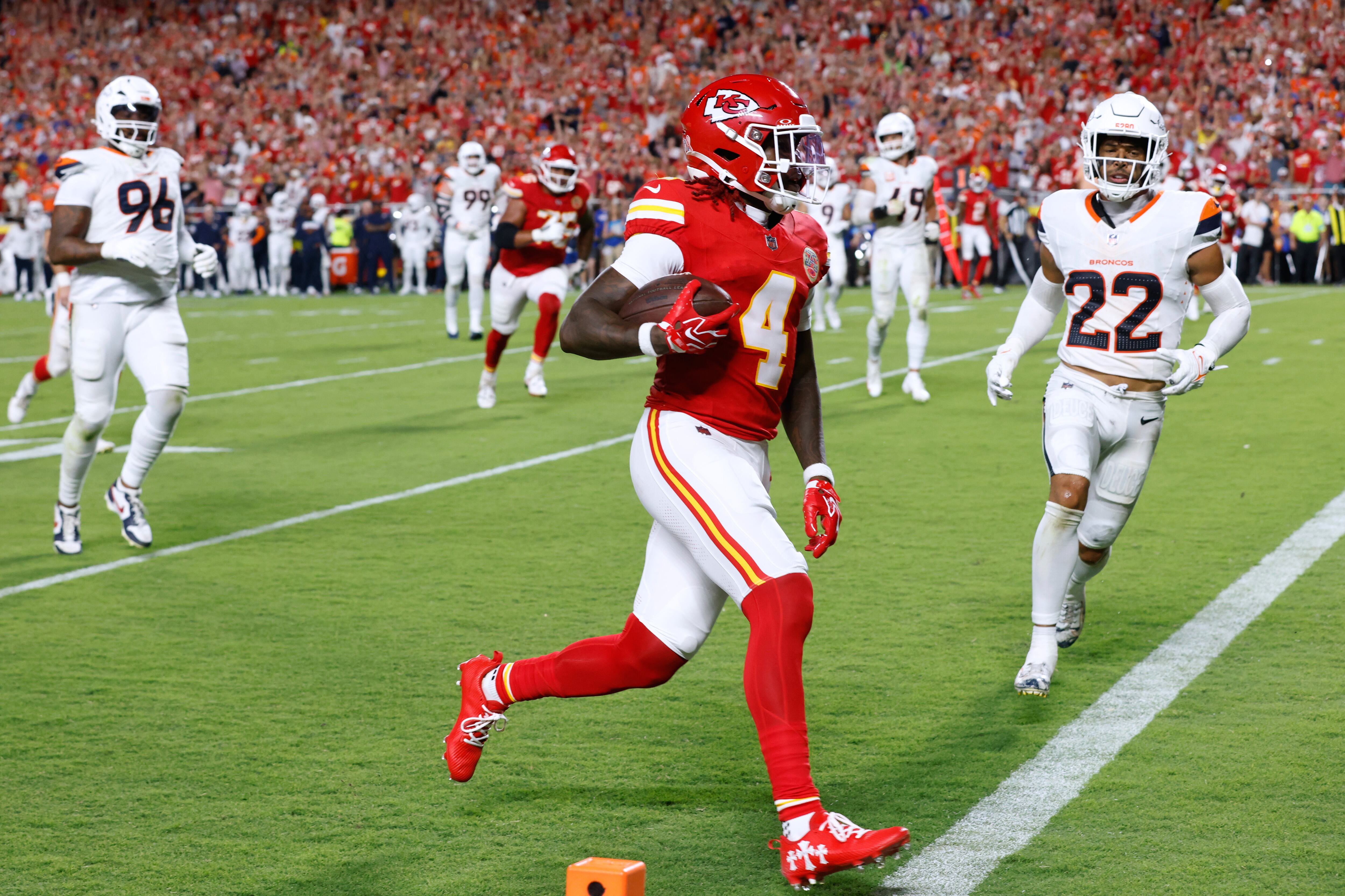 Chiefs ruled out Rice and Simmons for Chargers game