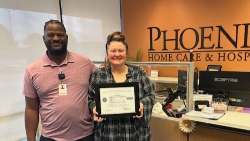 Department of Defense honored Jill Lakey for her support of those who serve.