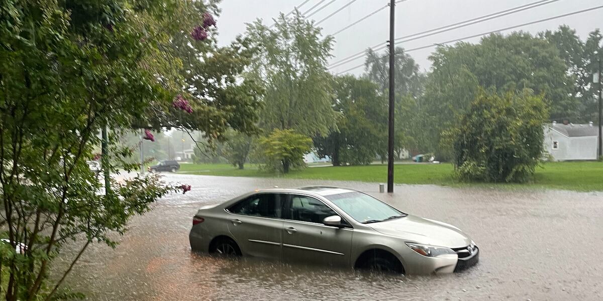 Springfield Raining First Alert Weather: See flash flooding around Springfield on Monday