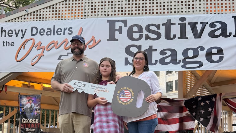 Birthplace of Route 66 Festival: Combat-wounded Army veteran receives new Chevy Silverado at...