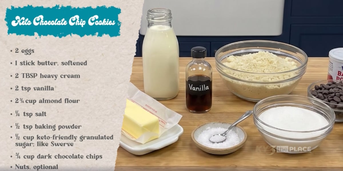 SPONSORED The Place: Try this delicious keto-friendly cookie recipe!