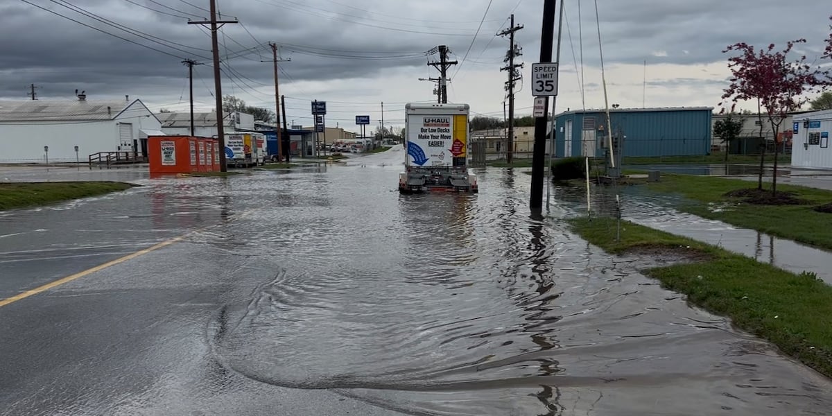 Springfield Raining Heavy rains force Springfield drivers to navigate flooded roads