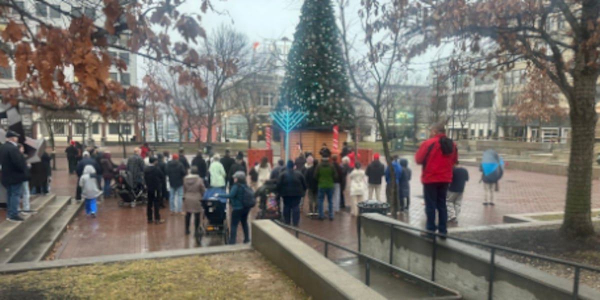 Springfield Square Holocaust survivor’s powerful message shines at Hanukkah service on ...