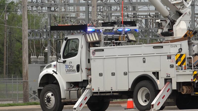 City Utilities working to restore power to customers across Springfield