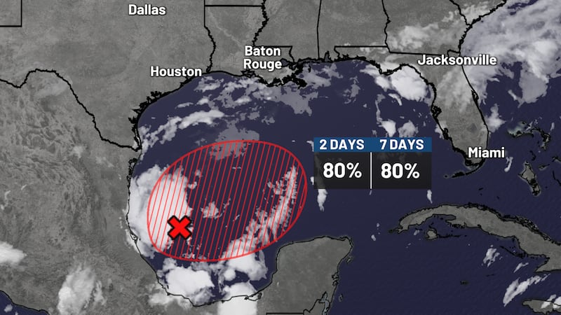 If the system strengthens into a tropical storm, it would be named Isaias.