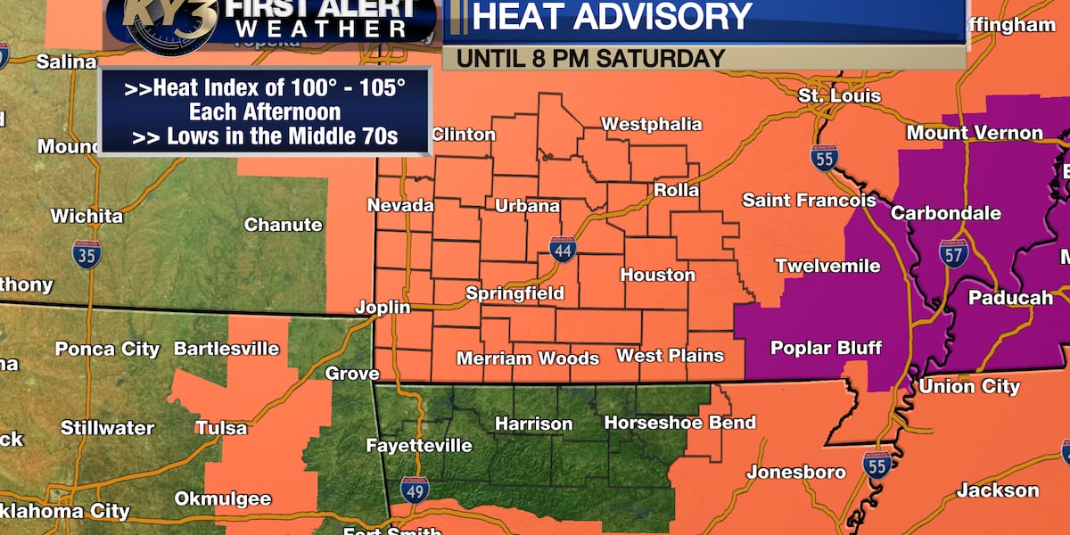 FIRST ALERT WEATHER: Hot & mainly quiet Wednesday ready to go