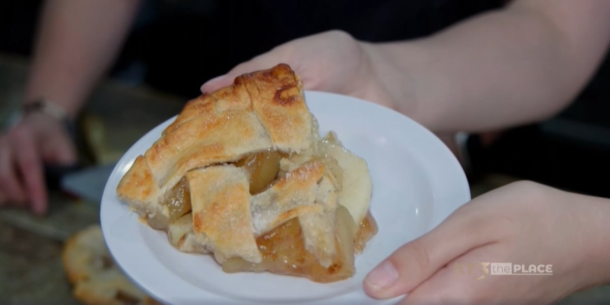 SPONSORED The Place: Olivia learns how to make Steamy Joe Cafe’s FAMOUS apple pie recipe!