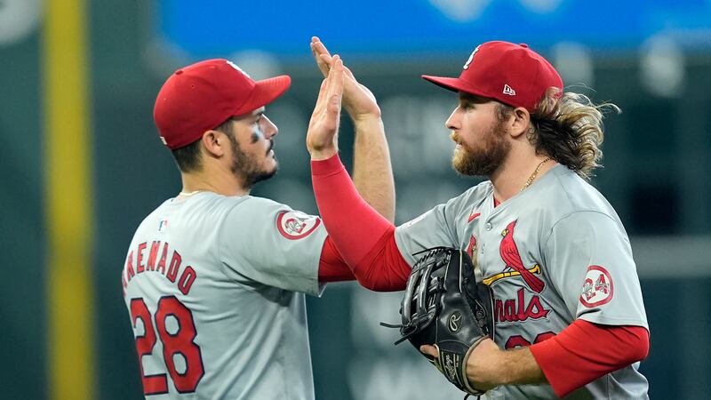 Arenado homers to back up solid start by Mikolas and give Cardinals 4-2 win over Astros