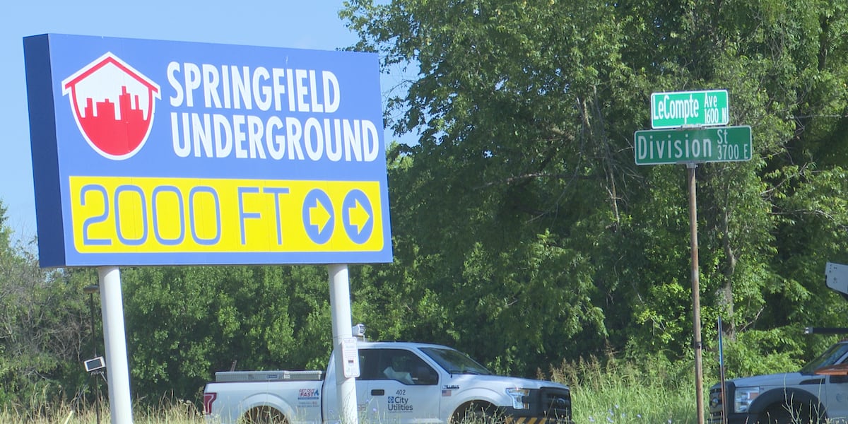 Springfield Underground Map New road project aims to widen a busy road near the Springfield Underground