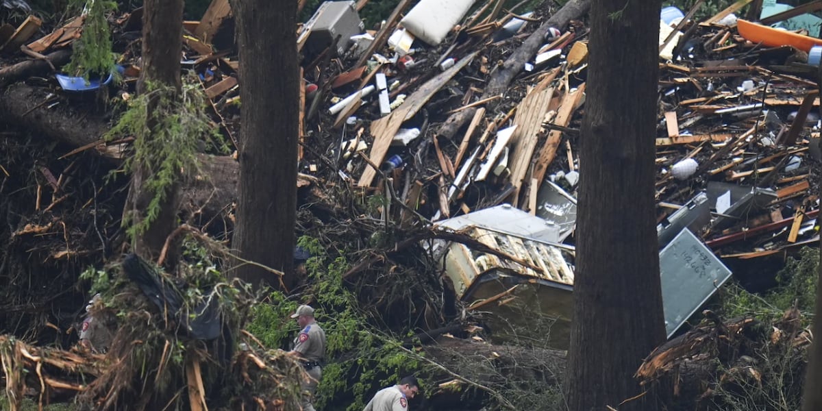 Missouri Task Force 1 searching for flooding victims in central Texas