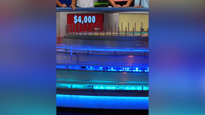 FILE -- "Wheel of Fortune" game show set.