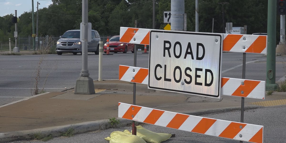 Engineers work to keep traffic moving around a busy Springfield road project