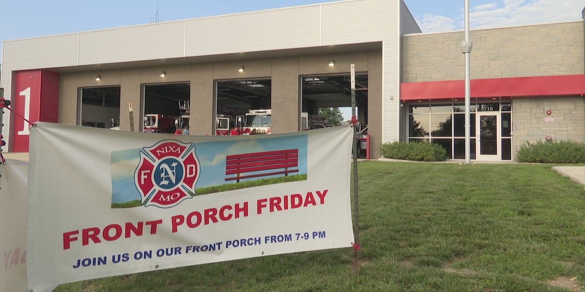 The Nixa Fire Protection District opens its doors to the public for Front Porch Fridays