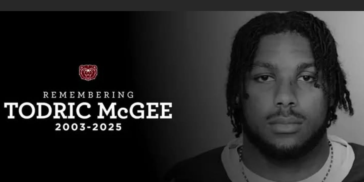 Missouri State University mourns the death of football star Todric McGee