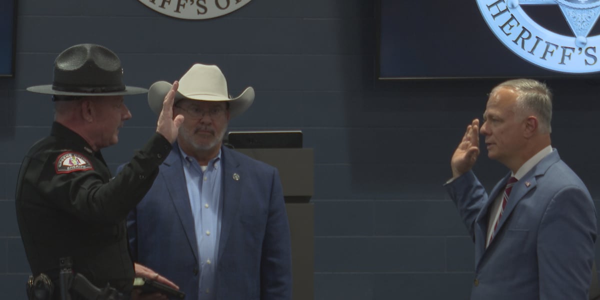 Jason Johnson sworn in as Greene County's interim sheriff