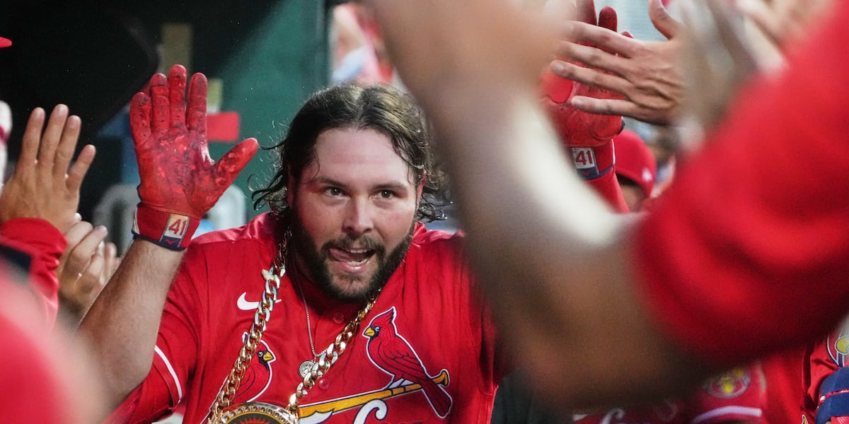 Burleson, Nootbaar spark the Cardinals to a victory over the Reds