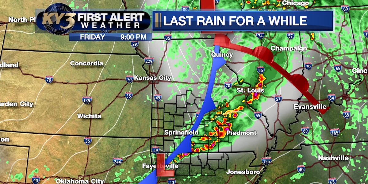 Coverage image for: First Alert Weather: Tornado Watch issued for the Ozarks on Friday