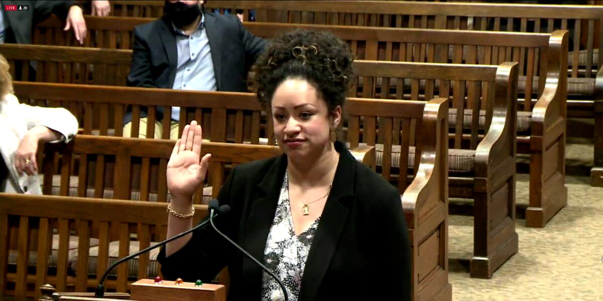 Councillor Wayne Spring New Springfield City Council members sworn in