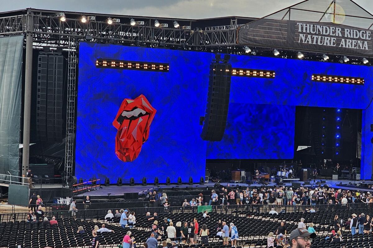 Thander Ride PICTURES: Rolling Stones play Thunder Ridge Nature Arena