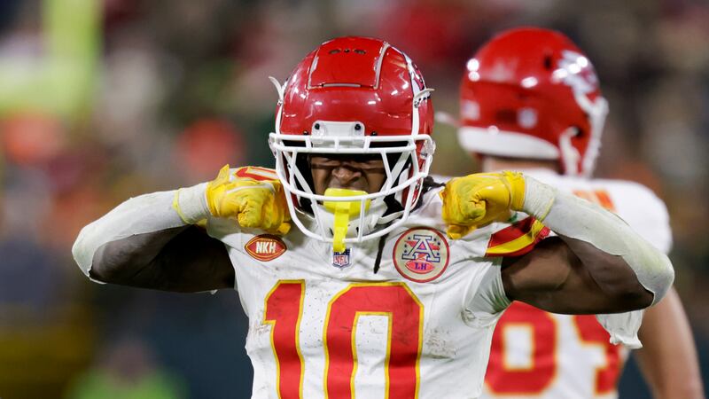 Chiefs' Isiah Pacheco ruled out again after 'a cleanup' surgery on his ailing shoulder