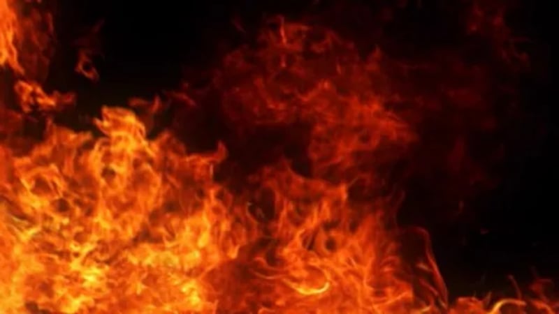 Two firefighters were hospitalized after a house fire in Forsyth Saturday afternoon.