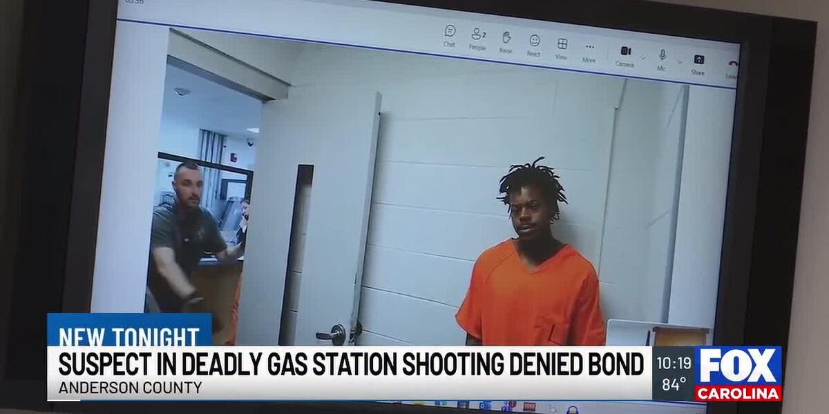 Coverage image for: Man accused of murder after shooting at Anderson Co. gas station denied bond