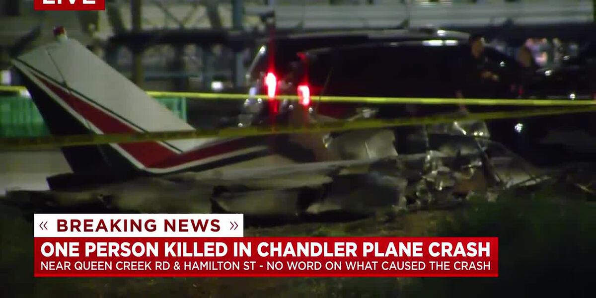 Coverage image for: 1 killed in Chandler plane crash