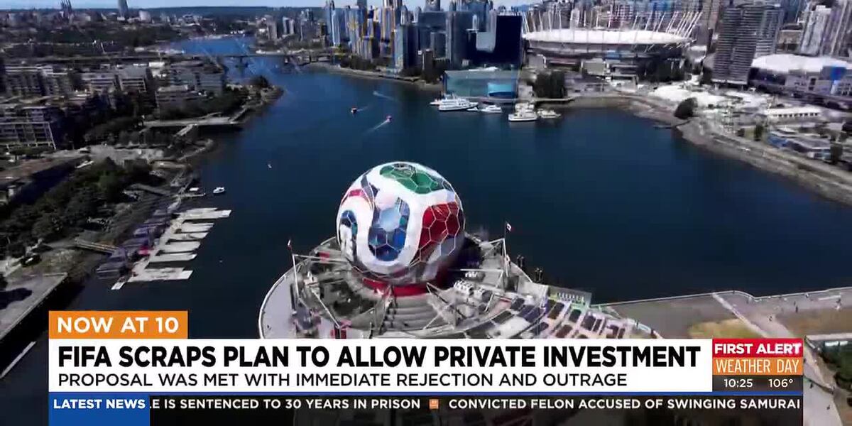 Coverage image for: FIFA scraps private equity sales plan